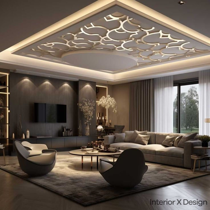 Top Attractive New Modern Pop Plus Minus Design Interior X Design