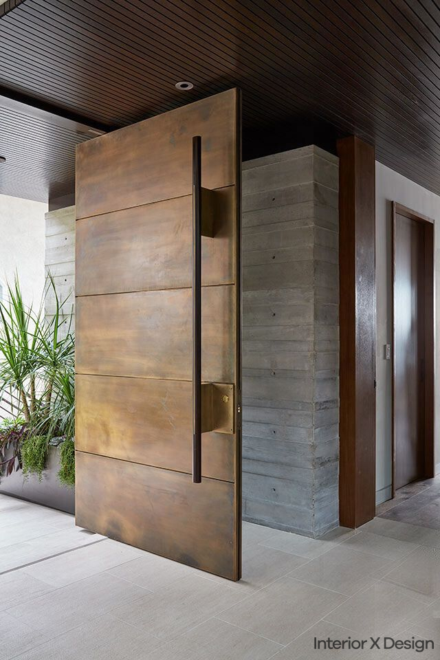 Pivot Doors: The Modern Main Door Interior Designs