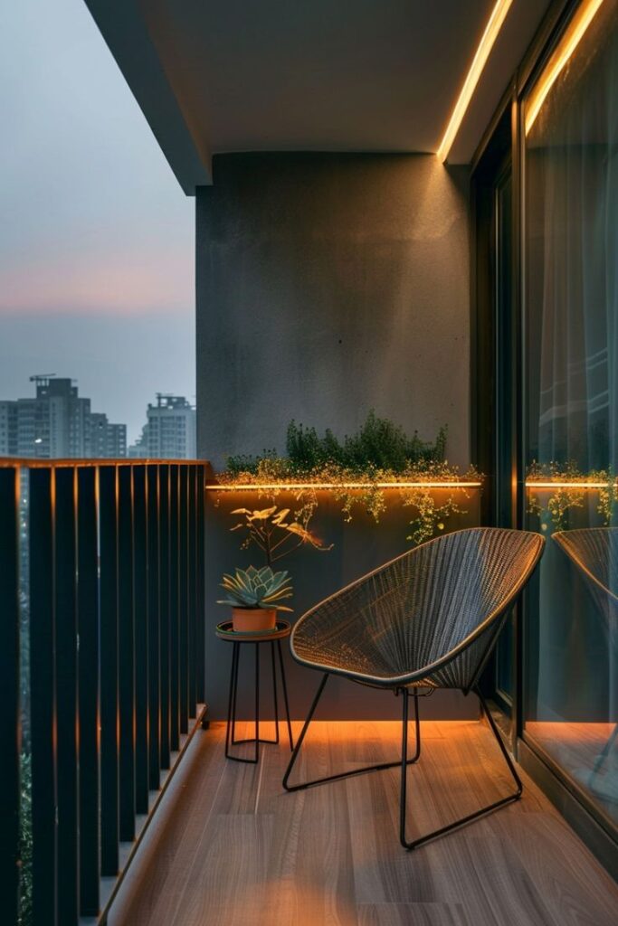 Small Modern Balcony Designs to Maximize Your Space - Interior x Design