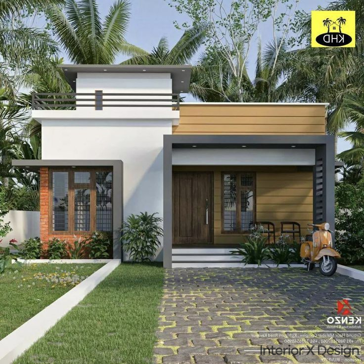 1 BHK house plan for village