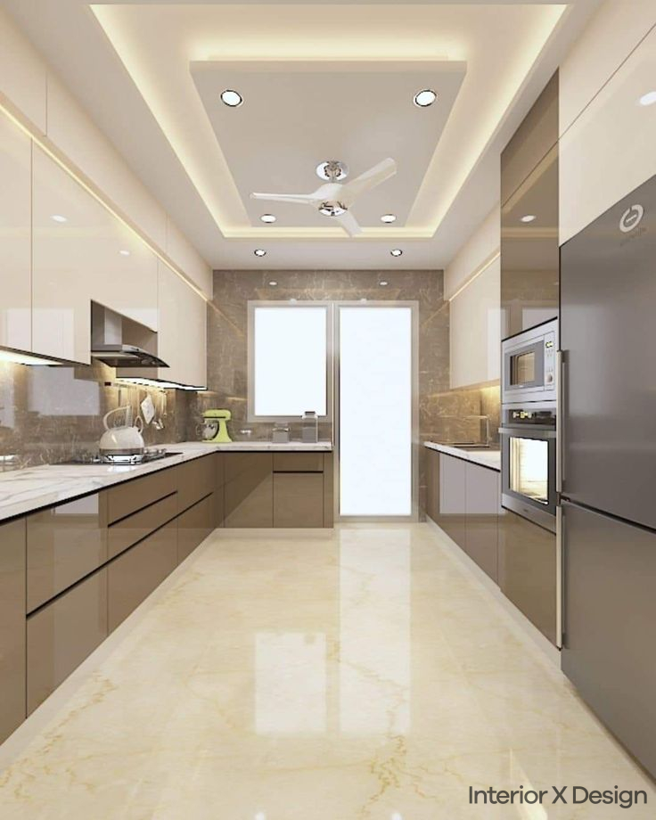 parallel kitchen design
