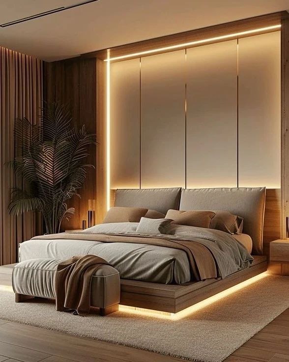 bedroom headboard design