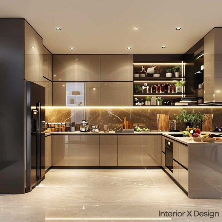 U shaped Kitchen