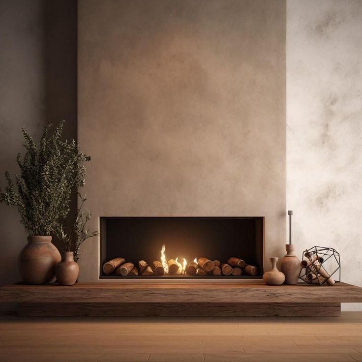 Modern fireplace design