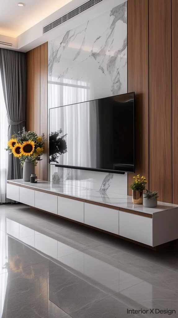 Modern TV Unit Designs for Hall and Living Room