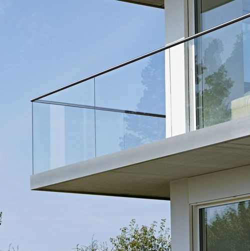 glass-stainless-steel-railing for balcony