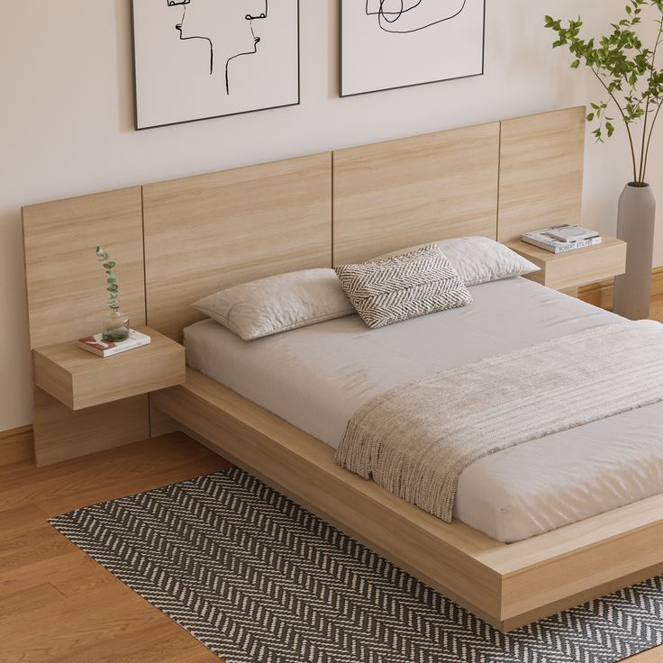 bed headboard design