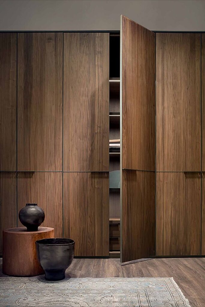 Hinged door wardrobe designs