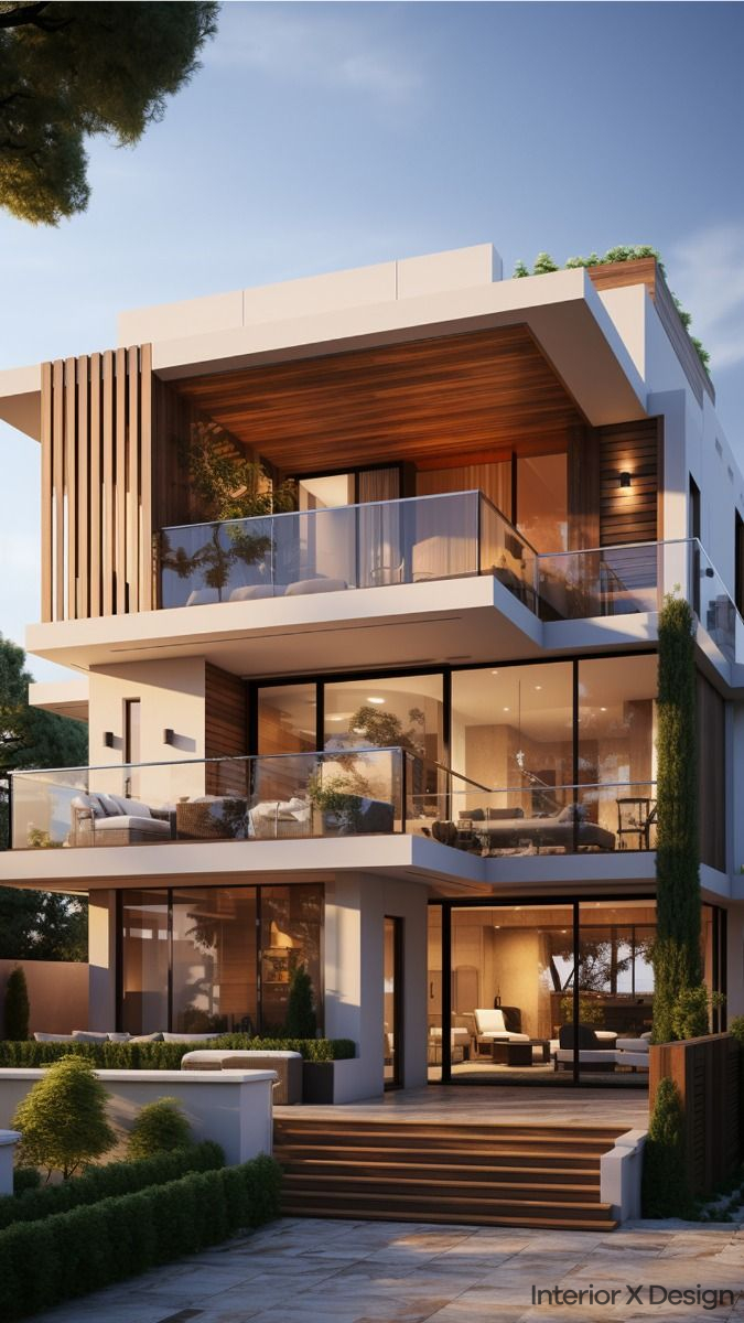 Ultra Luxury Smart Home Design with 3 Floors