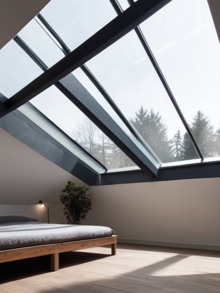 Skylight window design for home