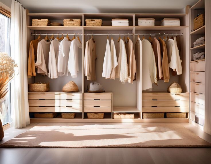 Open Wardrobe Design