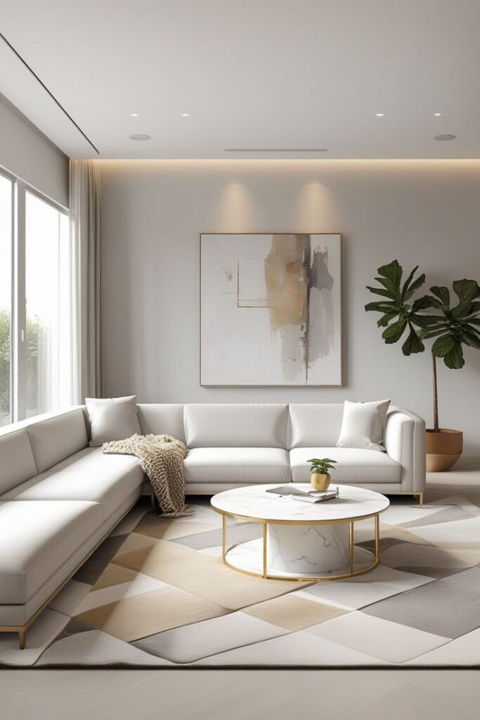 Embrace Neutral Colors in Your Minimalist Living Room