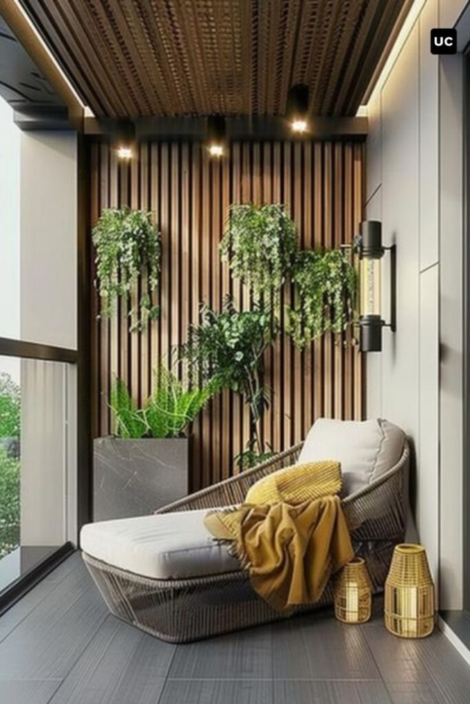 Balcony Side Wall Design for Privacy and Style