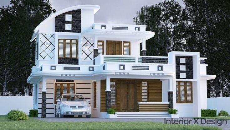 Modern Duplex House Design in India