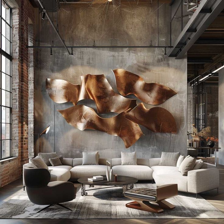 Metal Wall Cladding: Industrial Chic