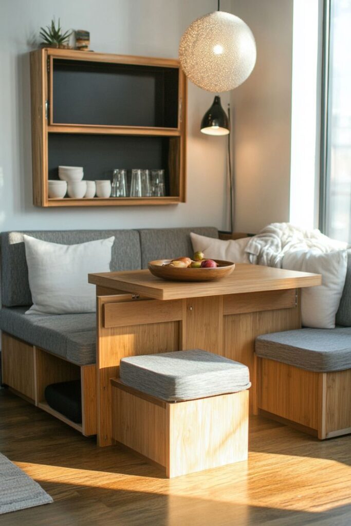  Incorporate Multi-functional Furniture