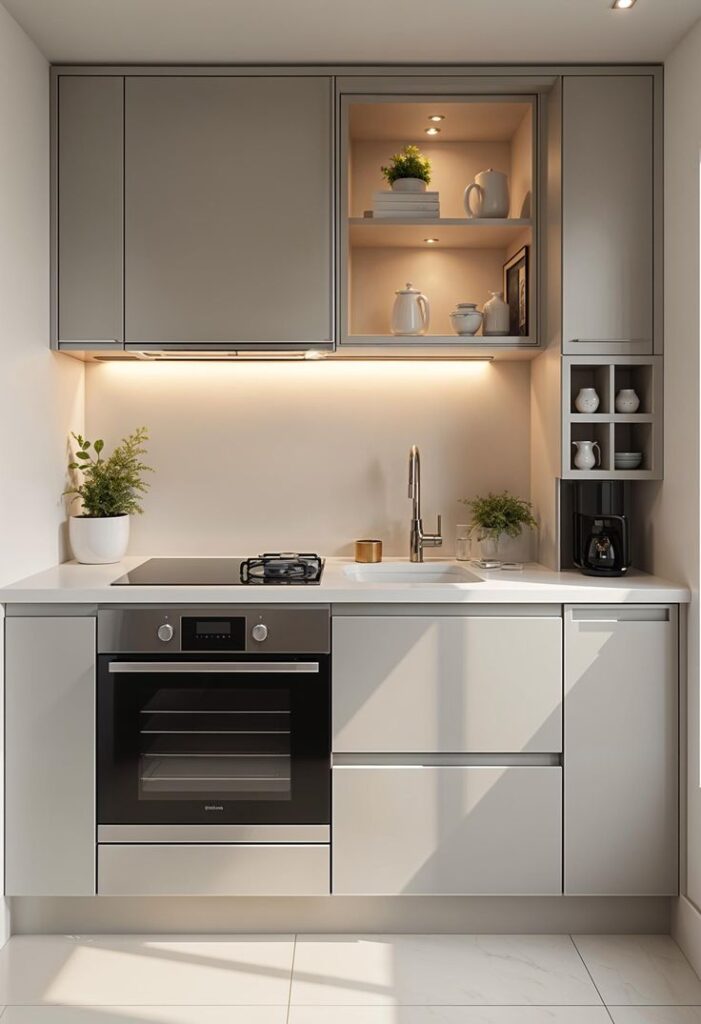 Use Multi-Functional Furniture in Your Kitchen 2 BHK Flat