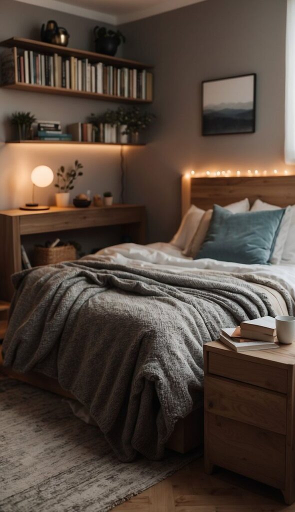 Create a Cozy, Functional Bedroom