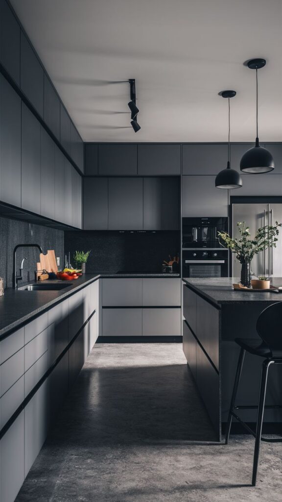 Grey and Black: Modern Elegance with Bold Statements