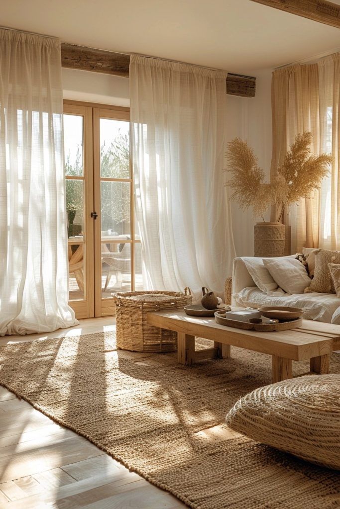 Use Light Curtains and Window Treatments