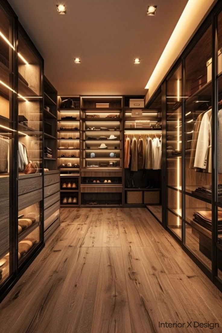 Walk-In Closet Wardrobe Design