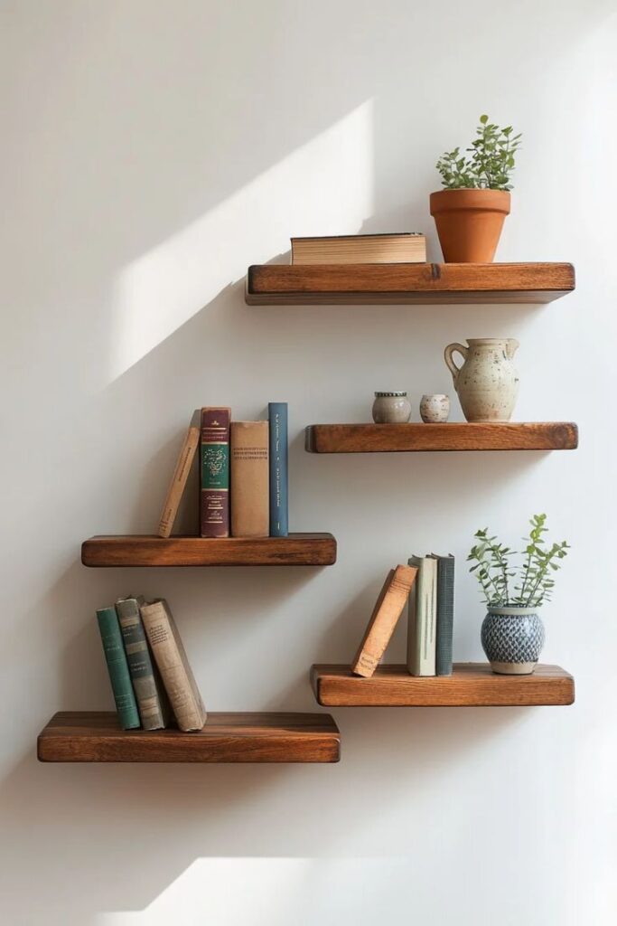 Custom Wall Shelves to Fit Any Space