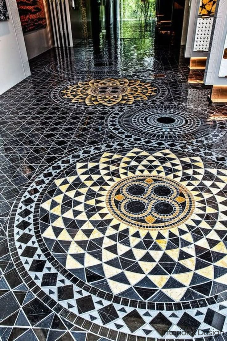 mosaic flooring