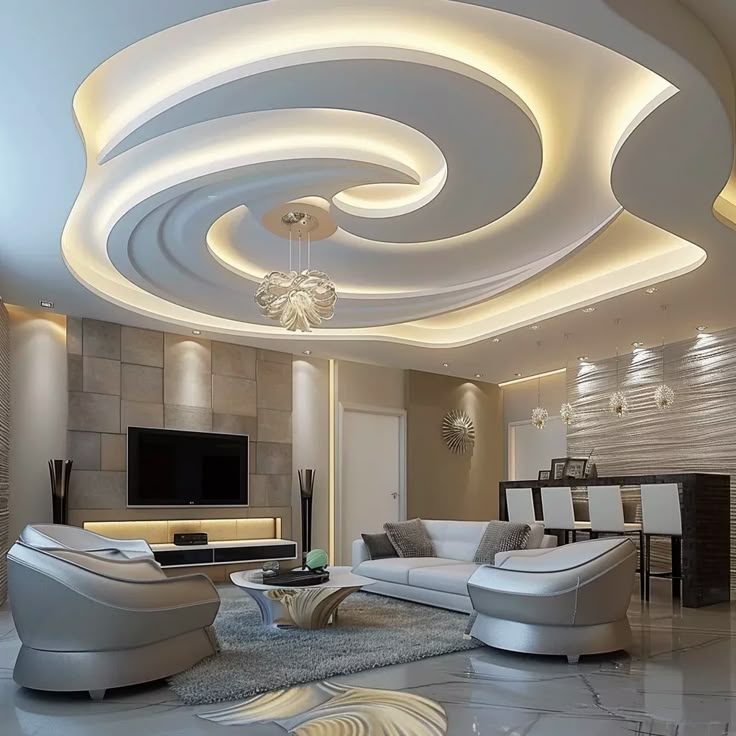 Innovative Ceiling POP Designs: Make Your Living Room Stand Out