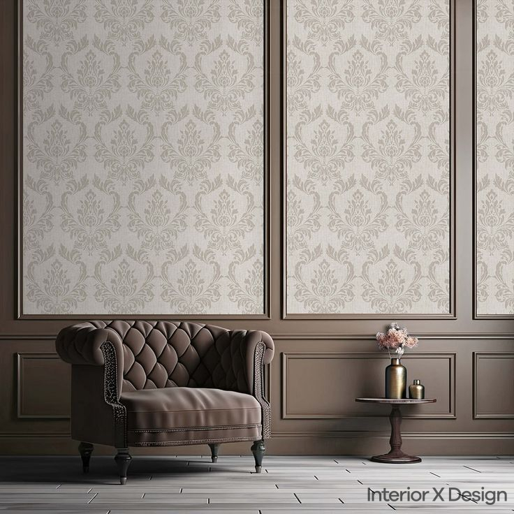 classy wallpaper designs for living room