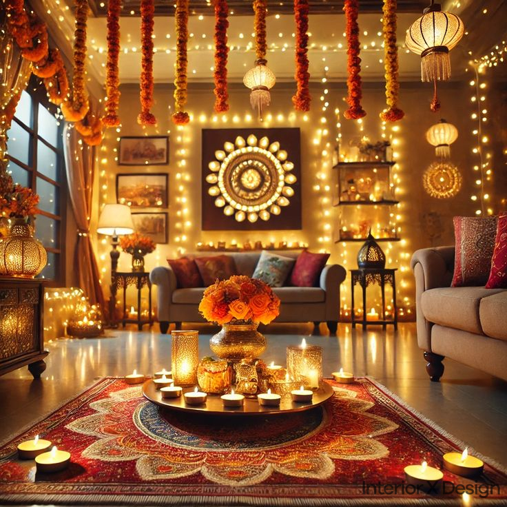 Diwali Wall Decoration Ideas