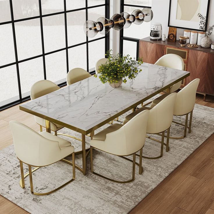 Marble Dining Table Designs