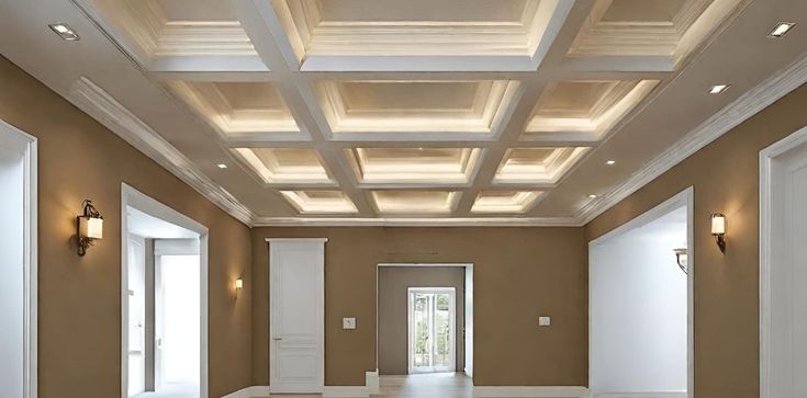 Entryway Cove Light Ceiling Design: Welcome Guests with Style