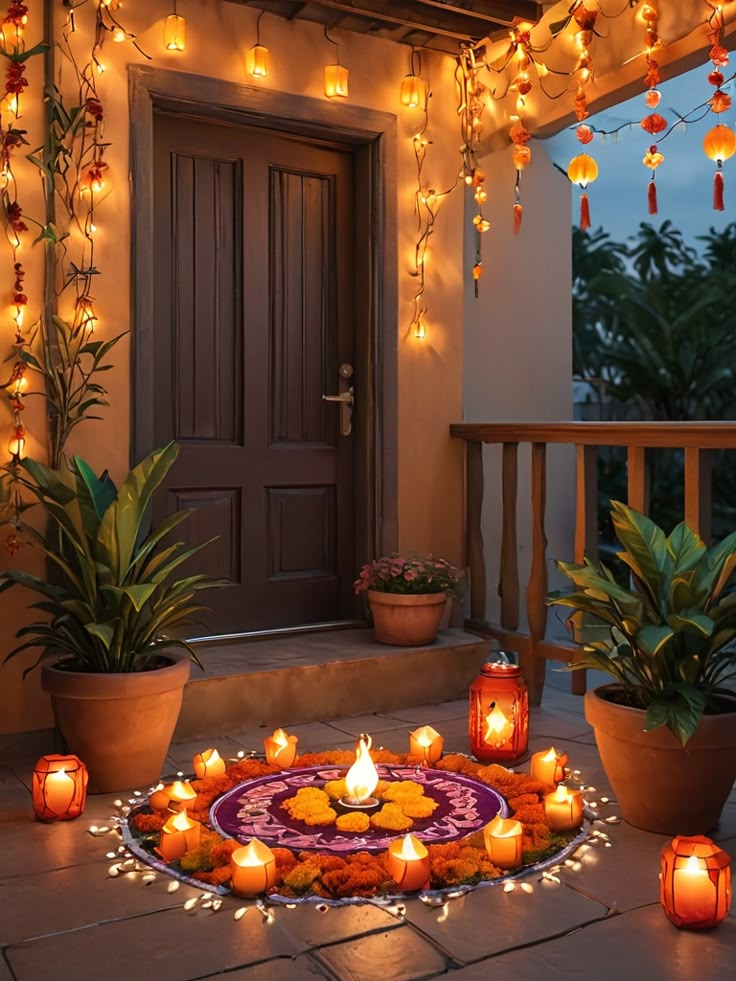  Diwali Garden Decoration Ideas