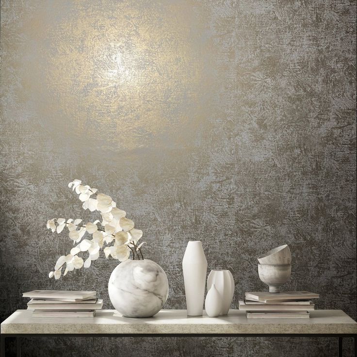  Textured and Metallic Wallpaper Designs