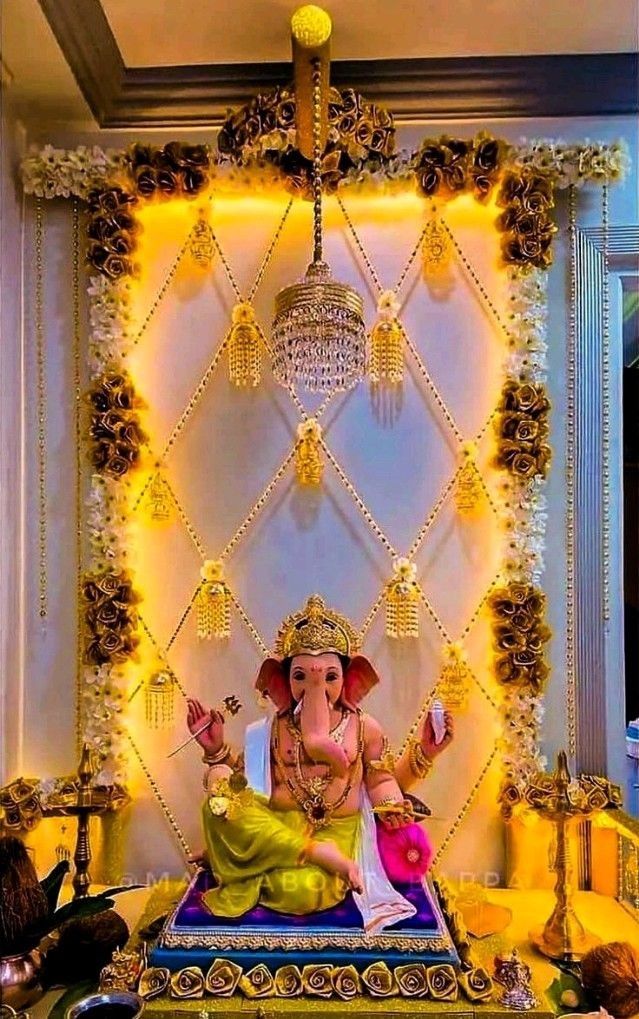  Ganesh Chaturthi Decoration Photos for Inspiration