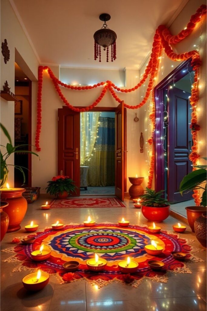 Diwali Room Decoration Ideas