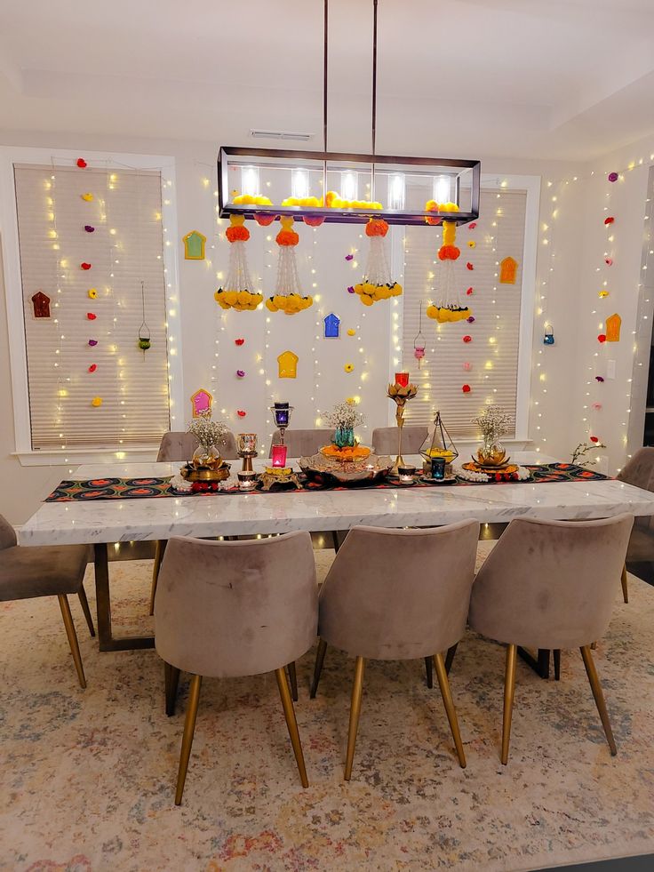 Diwali Kitchen and Dining Area Ideas