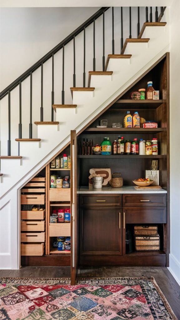 Pantry Under Stairs