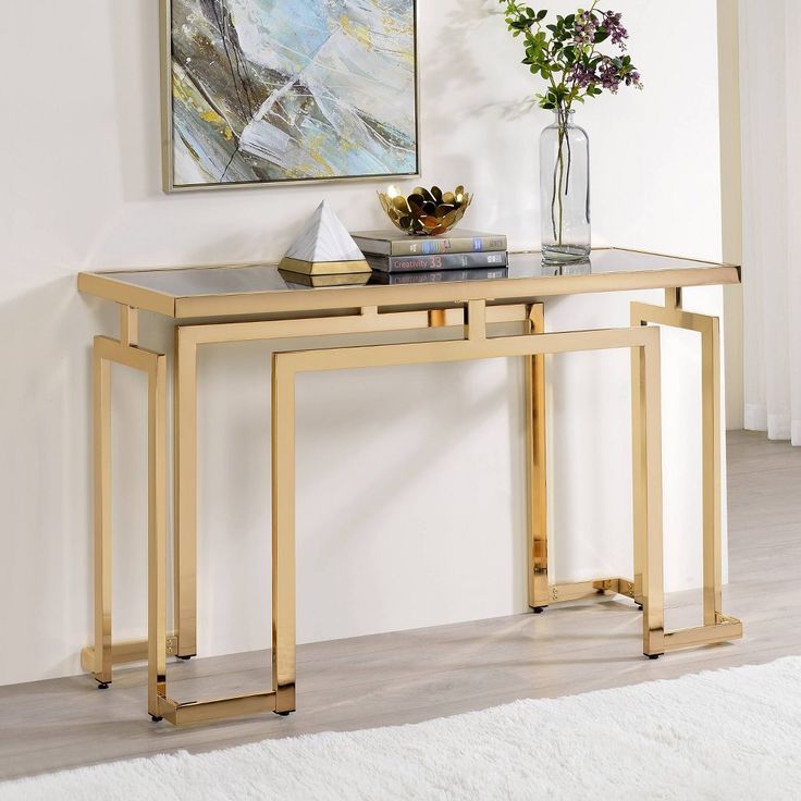 Glass Console Table Designs