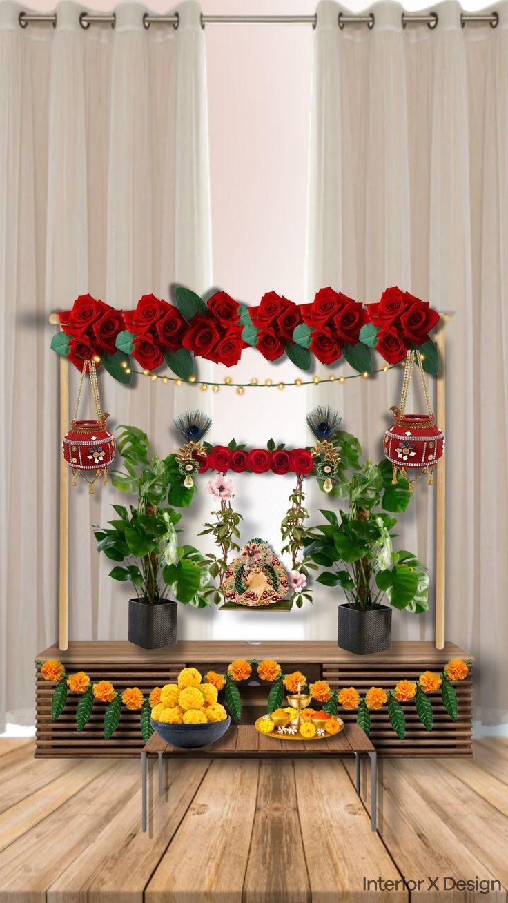 unique janmashtami decoration ideas at home