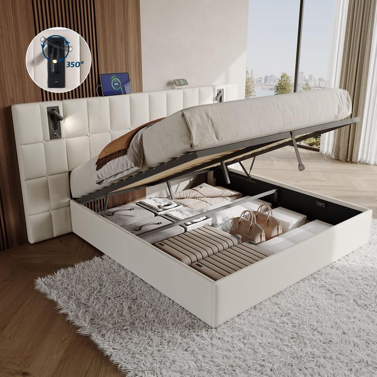  Storage-Focused Hydraulic Bed Design