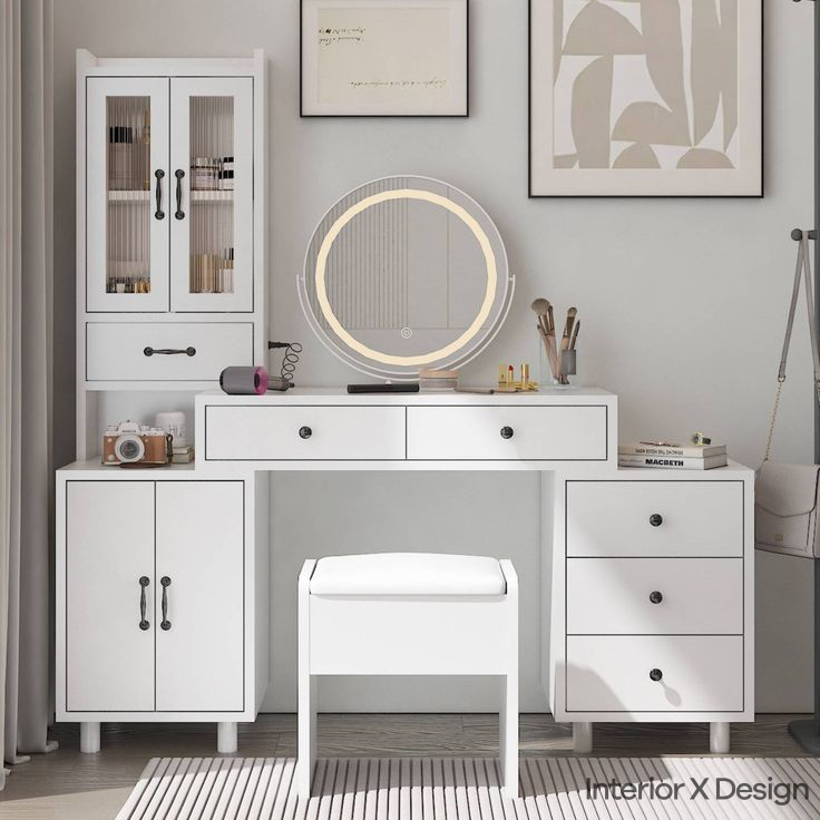 modern dressing table designs for small bedroom