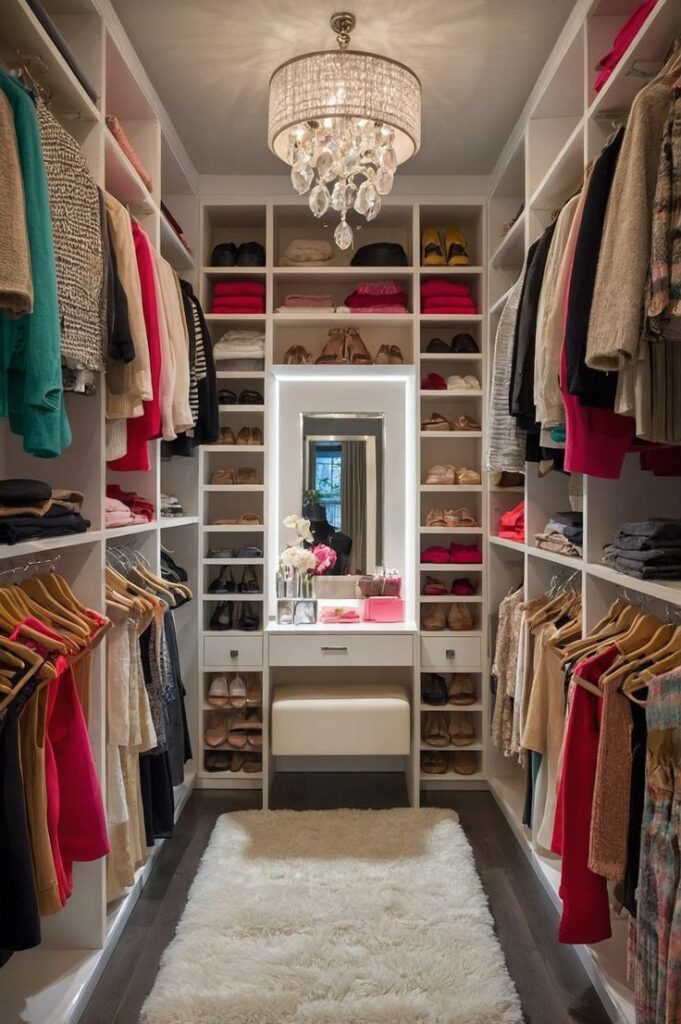 Create a Dressing Room with a Walk-In Closet Feel