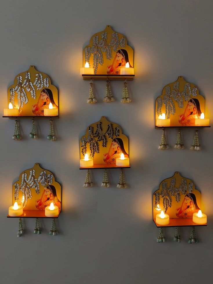 Hanging Diya Decoration Ideas