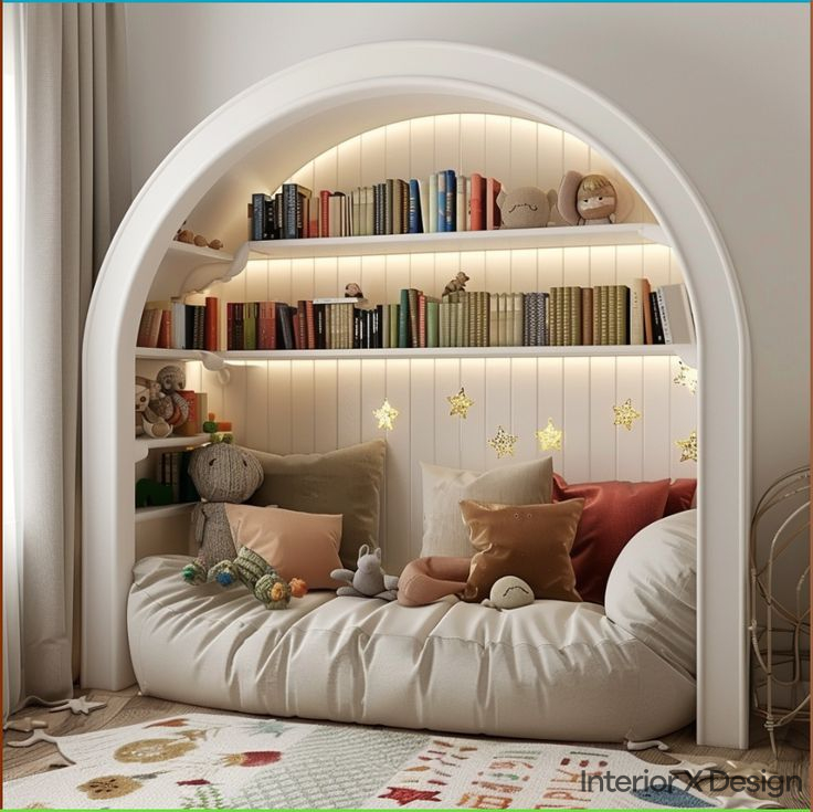 small home library