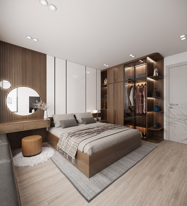 Minimalist master bedroom modern wardrobe designs for bedroom