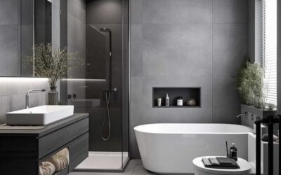 Top 5 Modern Grey Bathroom Tiles Design