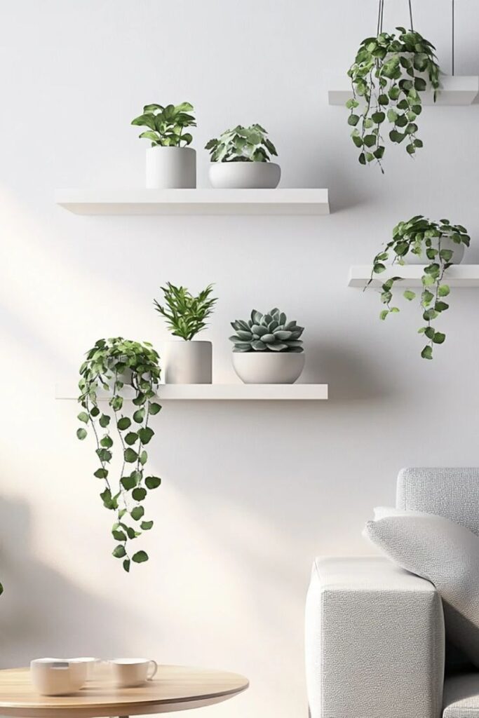 Floating Wall Shelves for a Sleek and Minimalistic Look