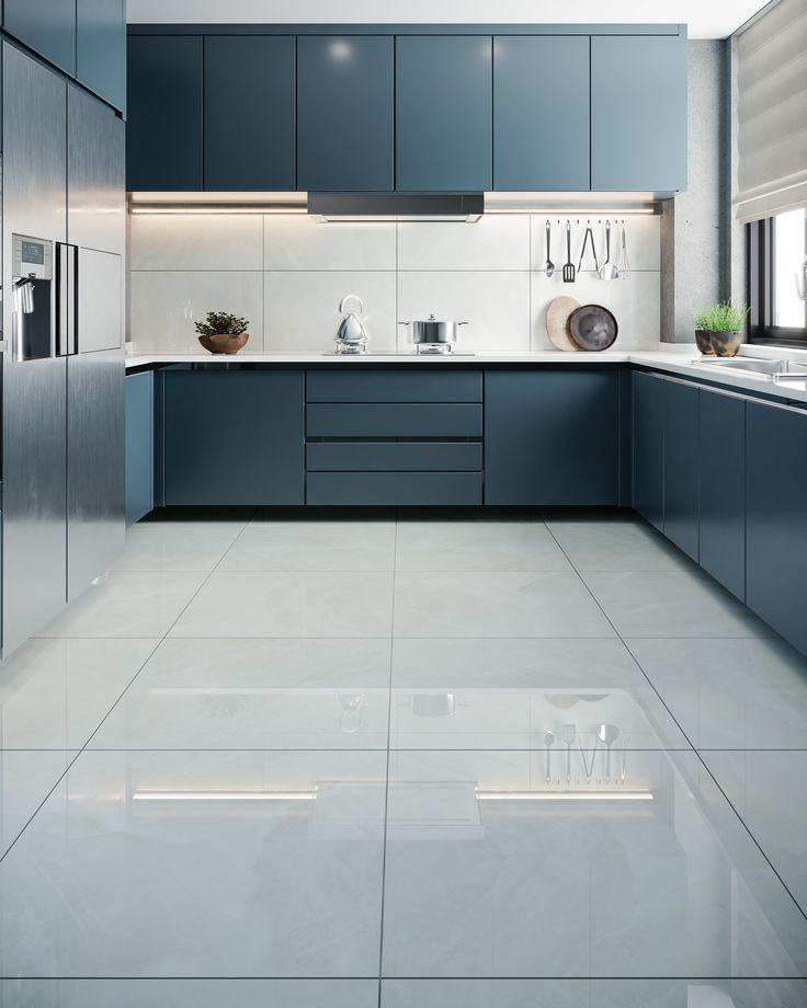 High-Gloss Ceramic Tiles for a Sleek, Modern Finish