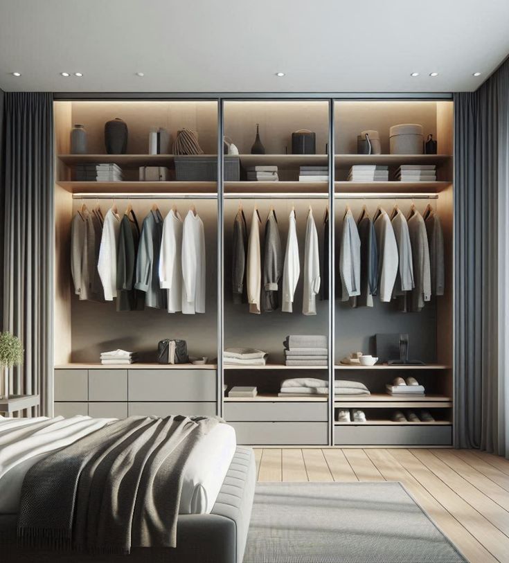 Consider the Wardrobe’s Depth for Maximizing Storage